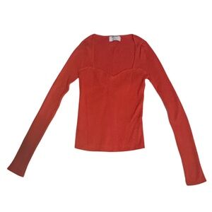 OLD NAVY KNIT SWEETHEART NECK SWEATER